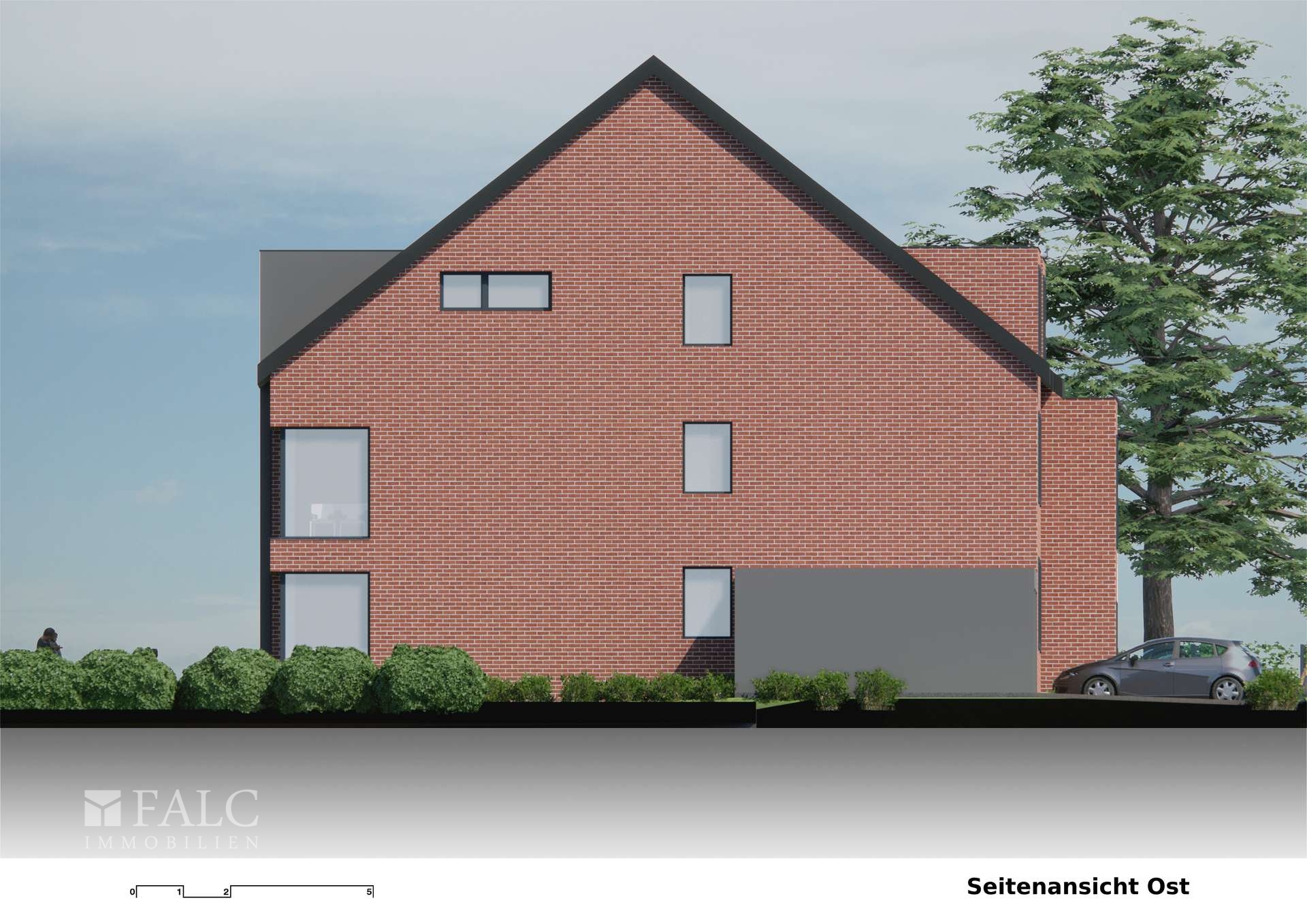 Seitenansicht West