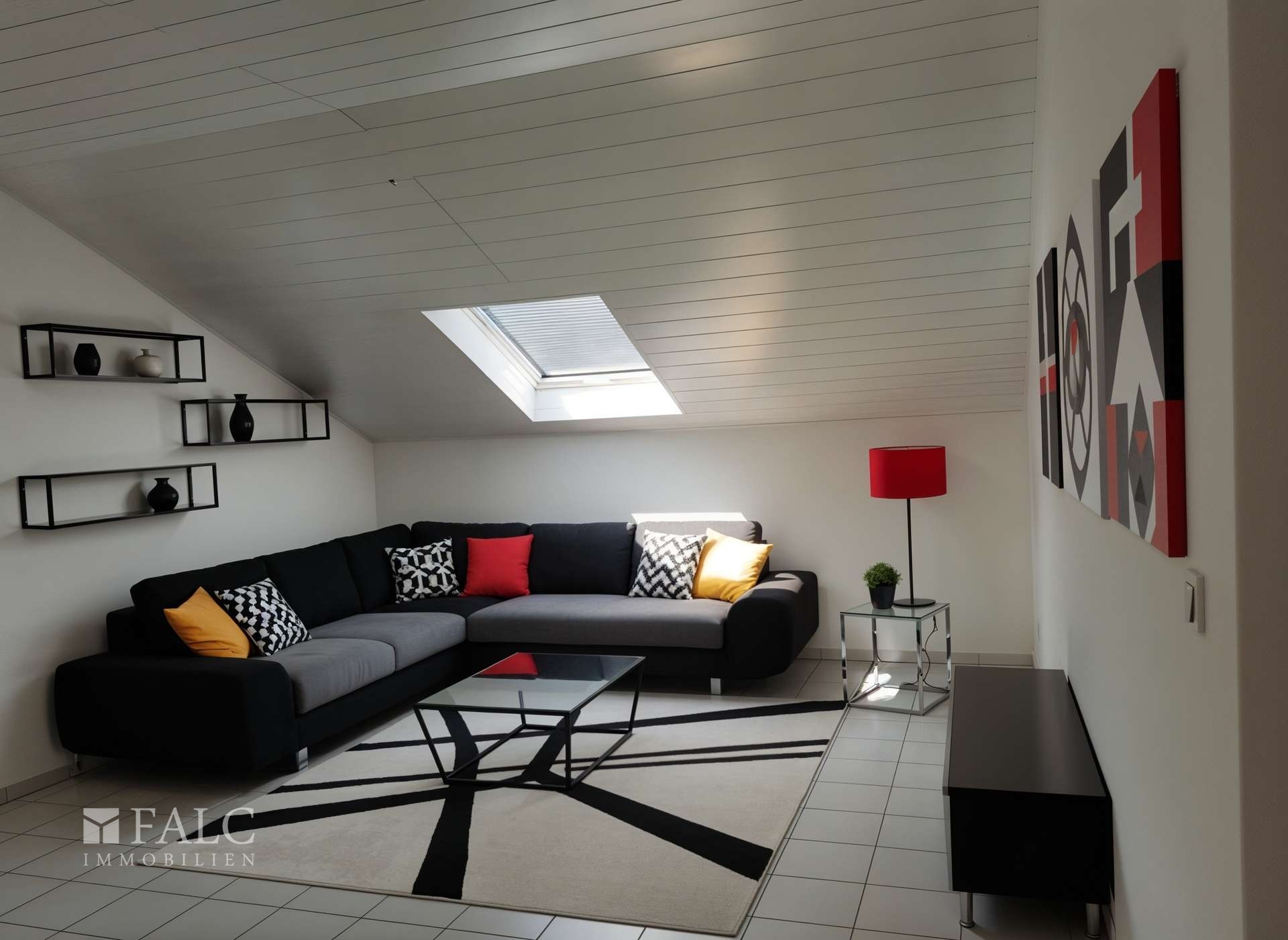 Wohnzimmer - (KI generiert)