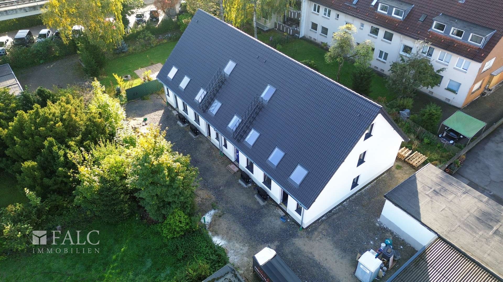 Haus Seitenansicht