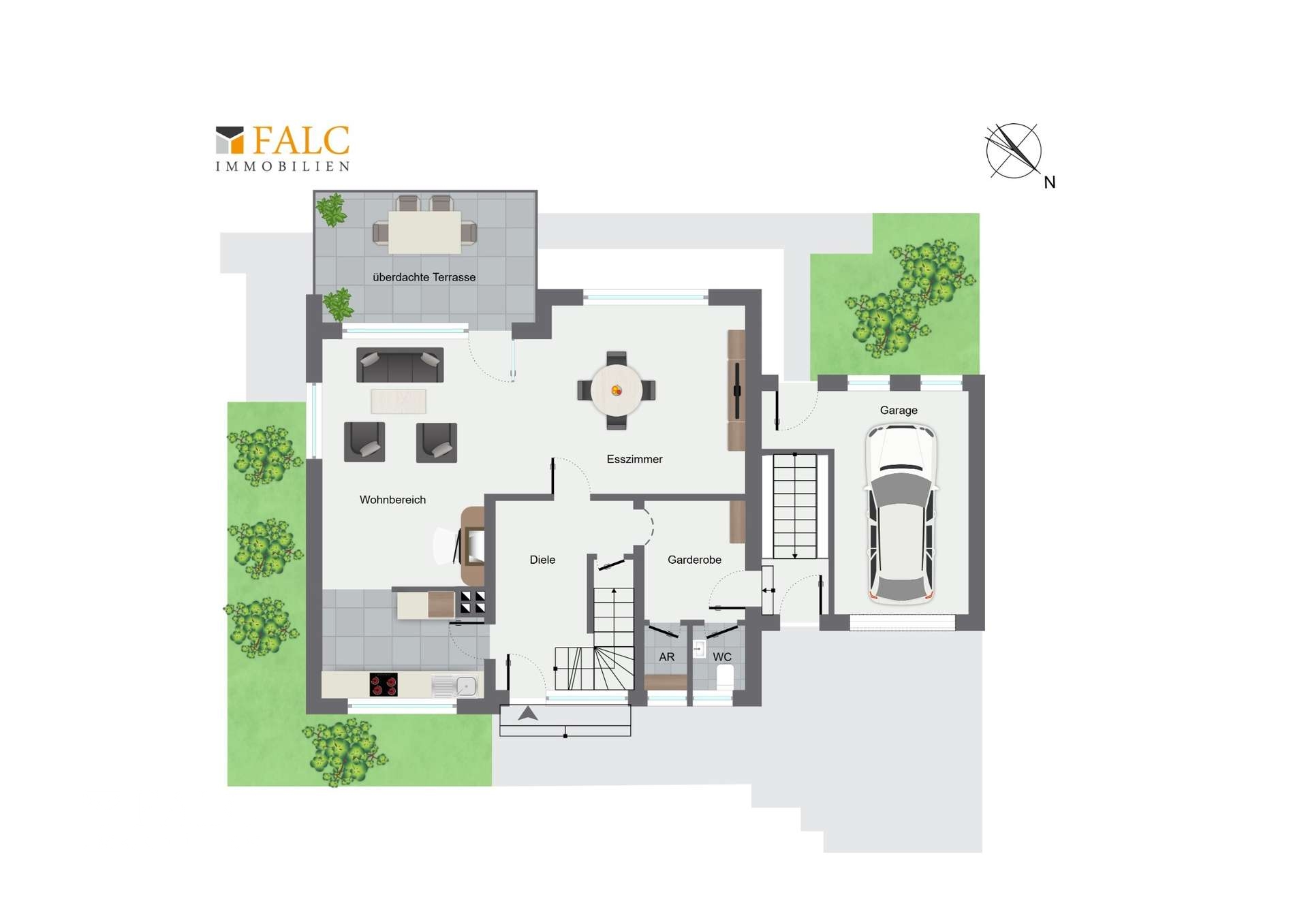 Grundriss Erdgeschoß