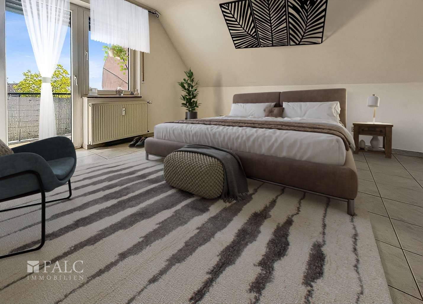 animiertes Schlafzimmer 2.OG