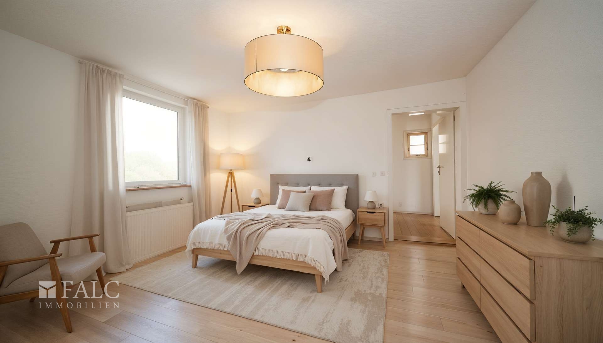 Schlafzimmer - (Möbel KI generiert)