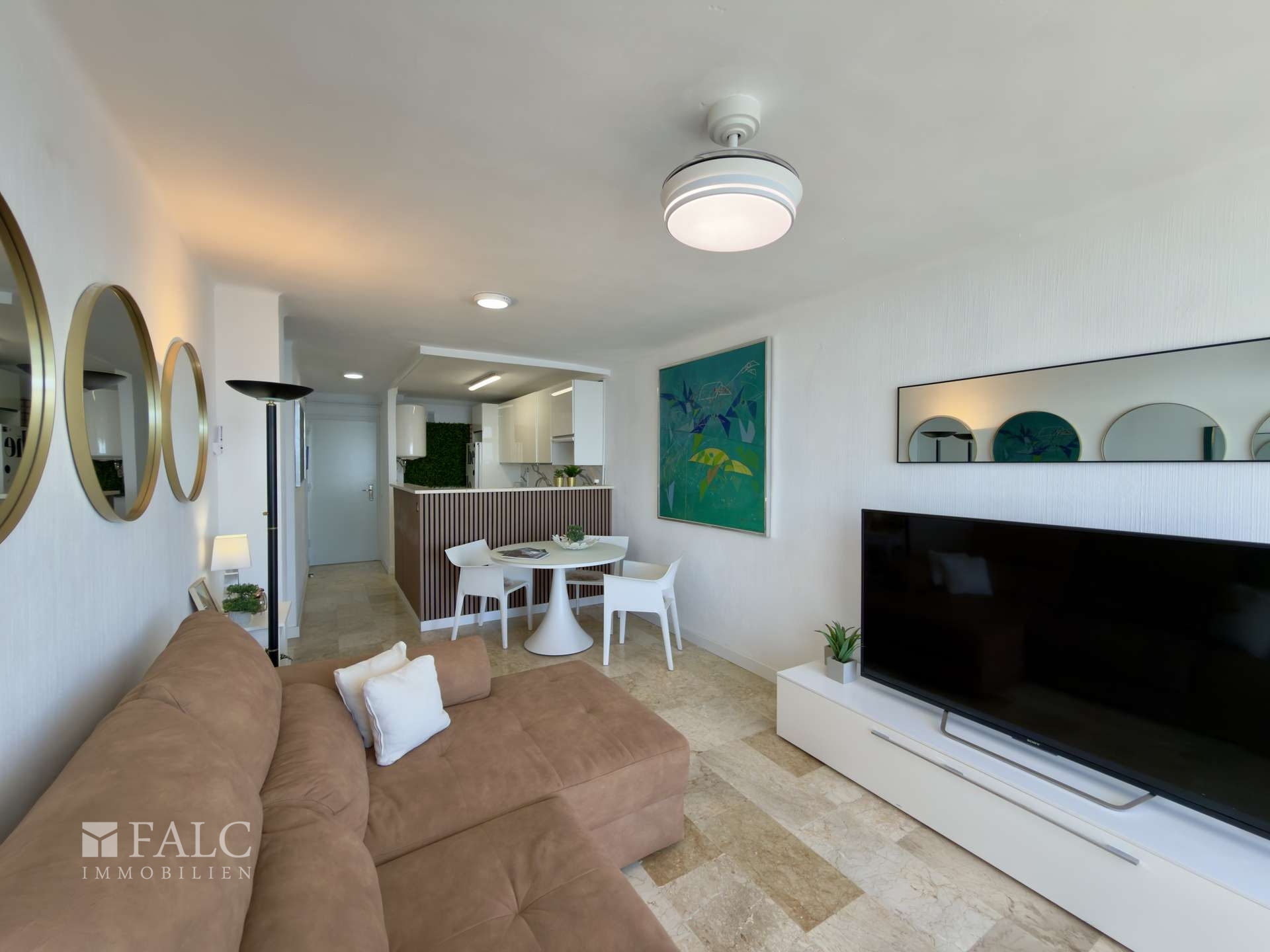 Living Room - Kitchen