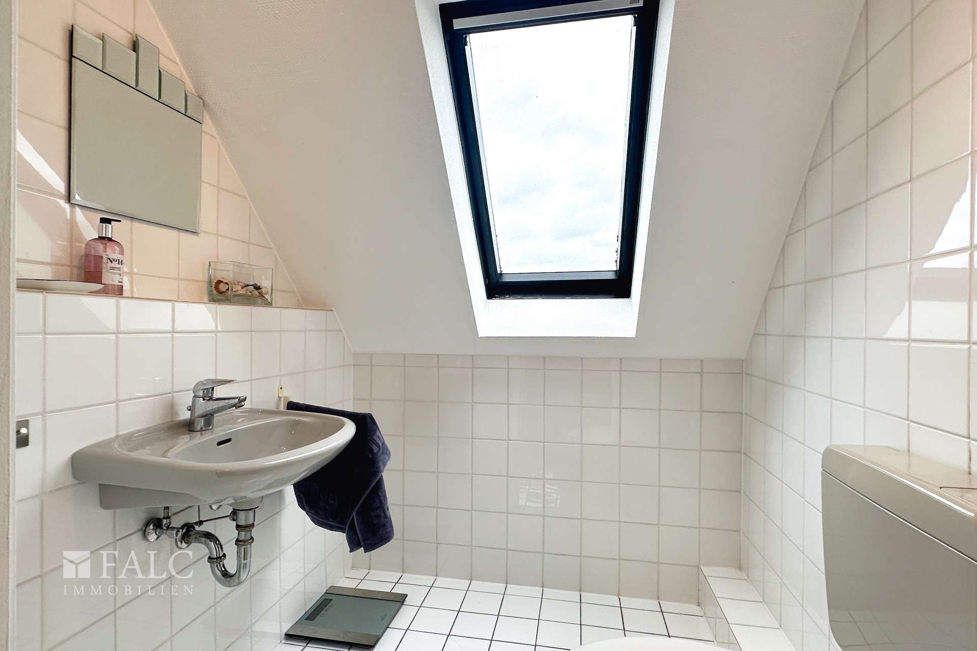 WC im Dachgeschoss