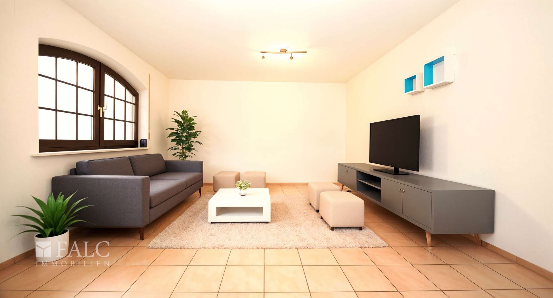 Wohnbereich der Einliegerwohnung (Vis.)