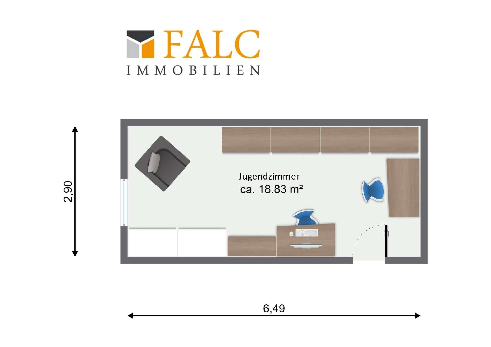 Grundriss 1. Obergeschoss