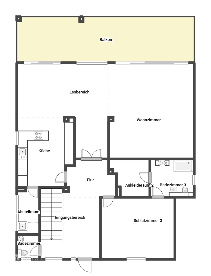 Floor plan groundfloor