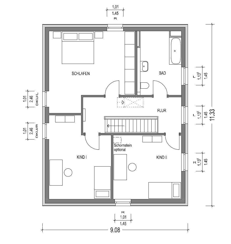 Grundriss OG