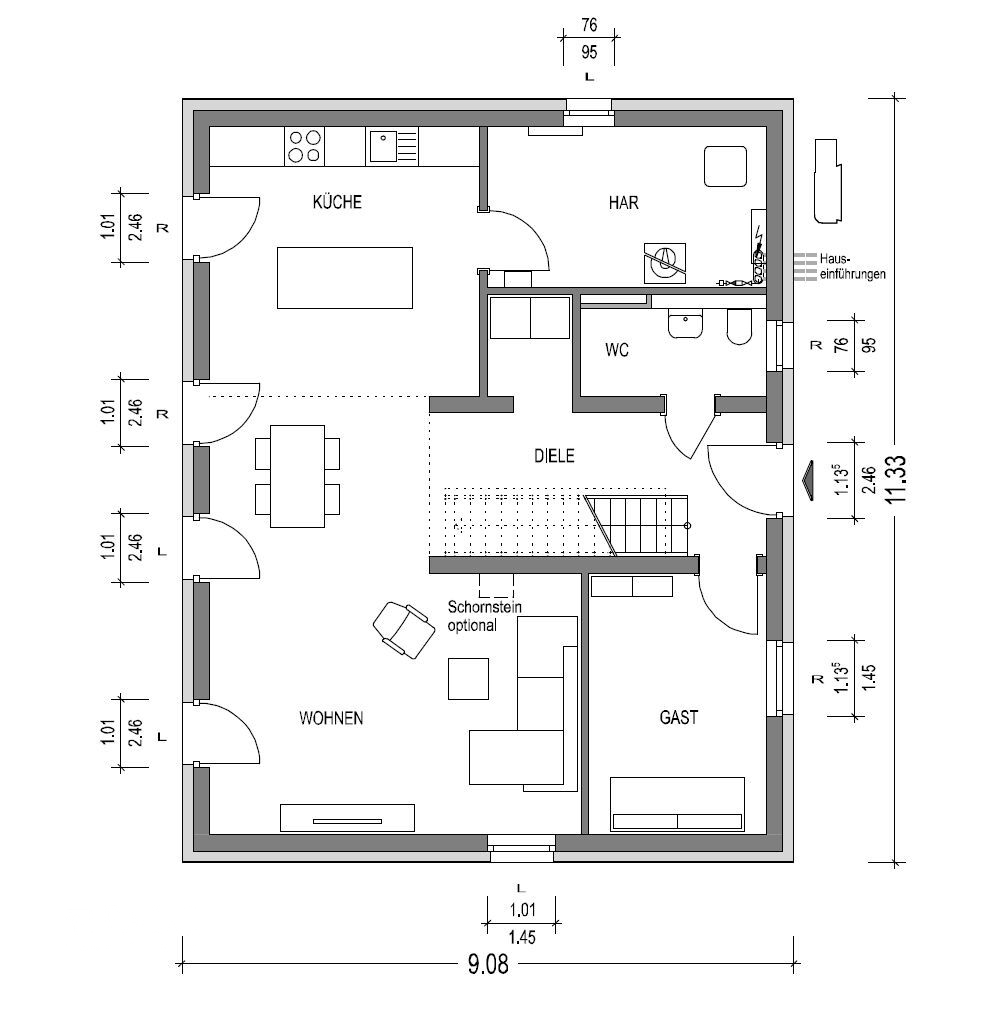 Grundriss EG