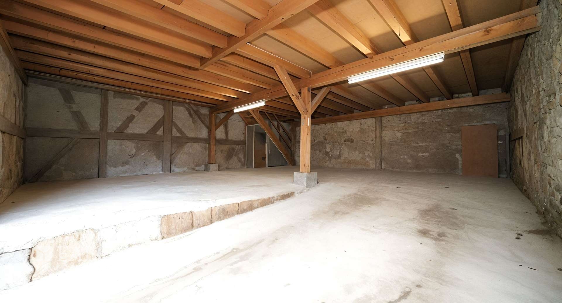 Viel Platz für den Fuhrpark