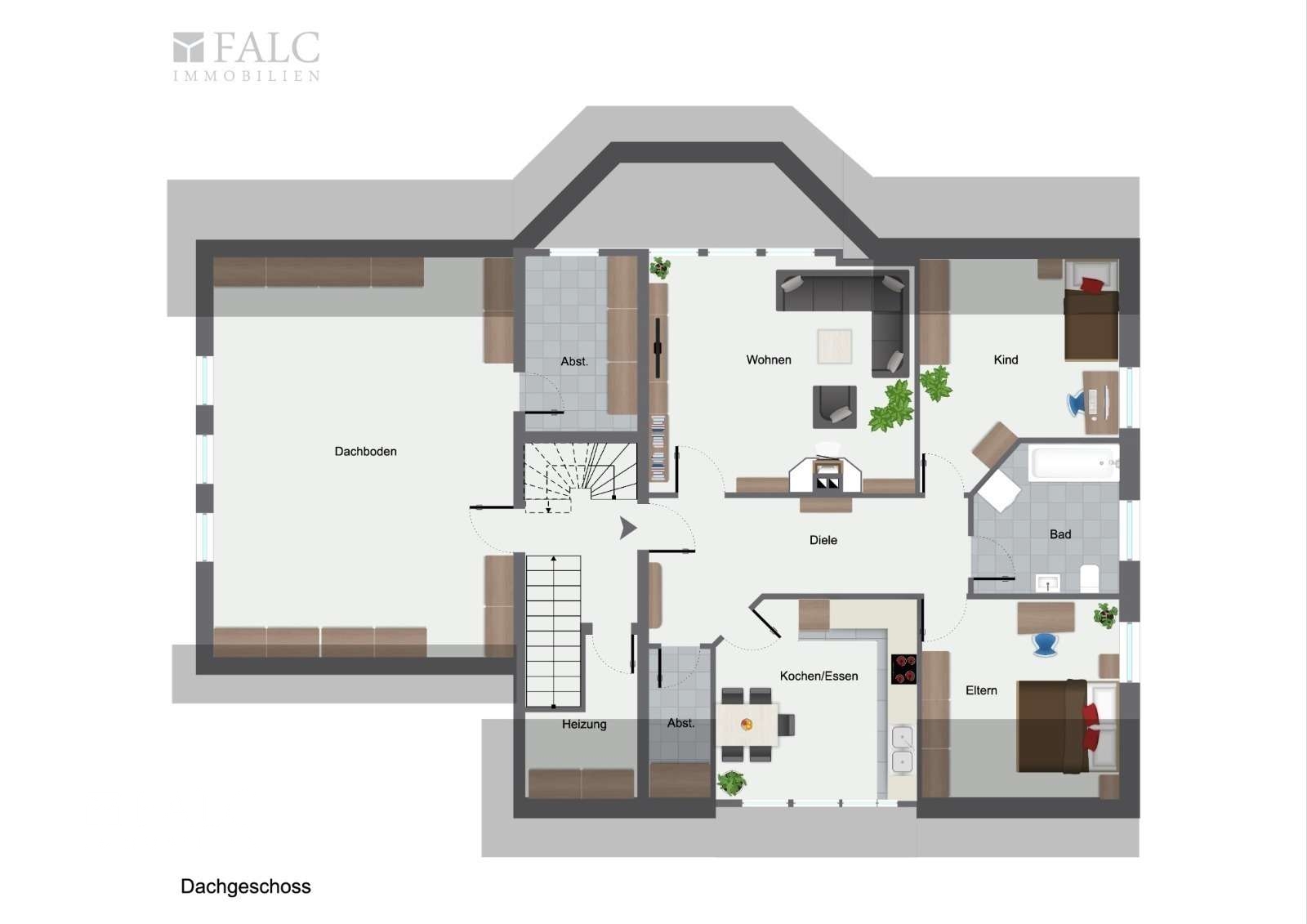 Grundriss Obergeschoss