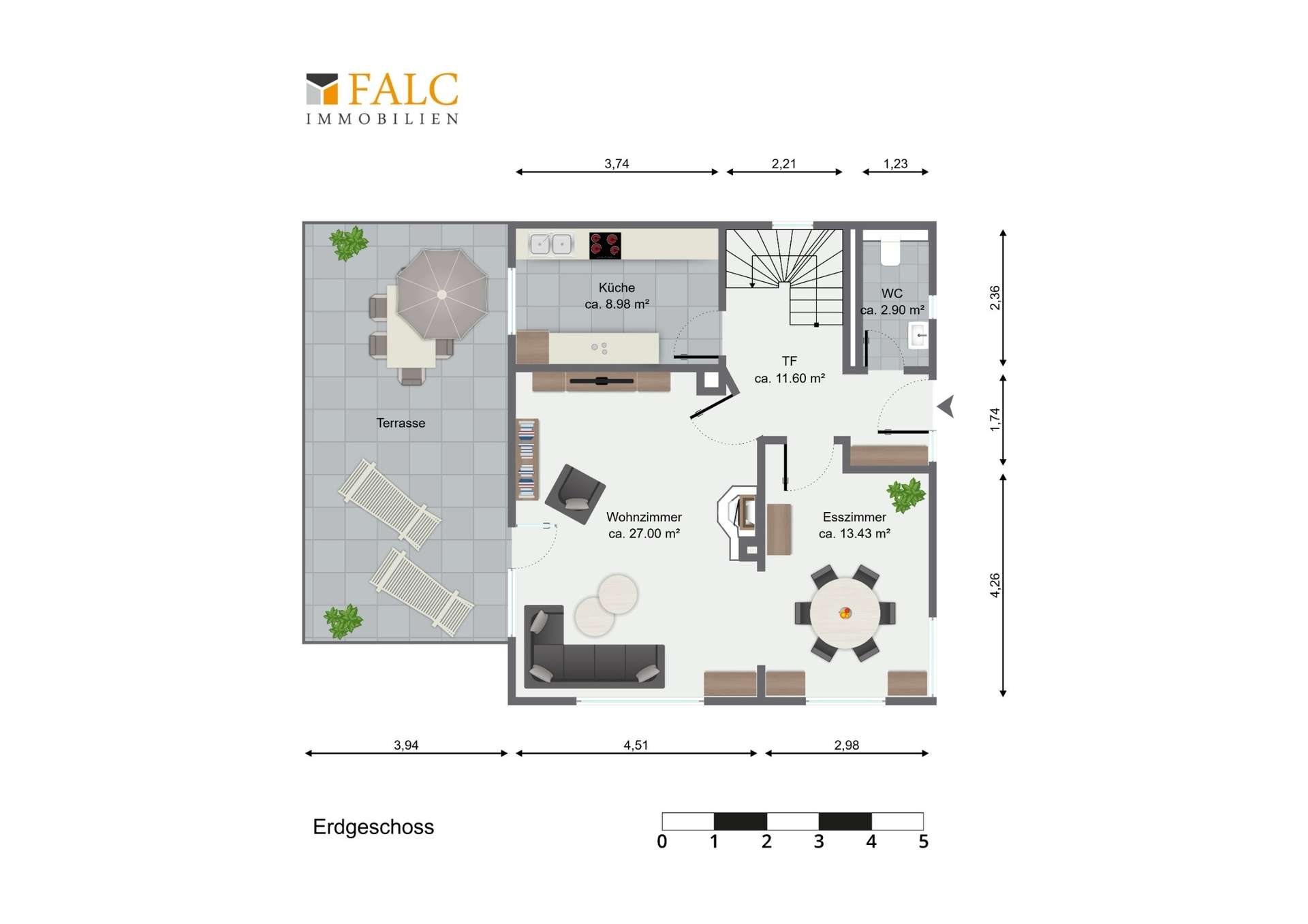 Grundriss Erdgeschoss 