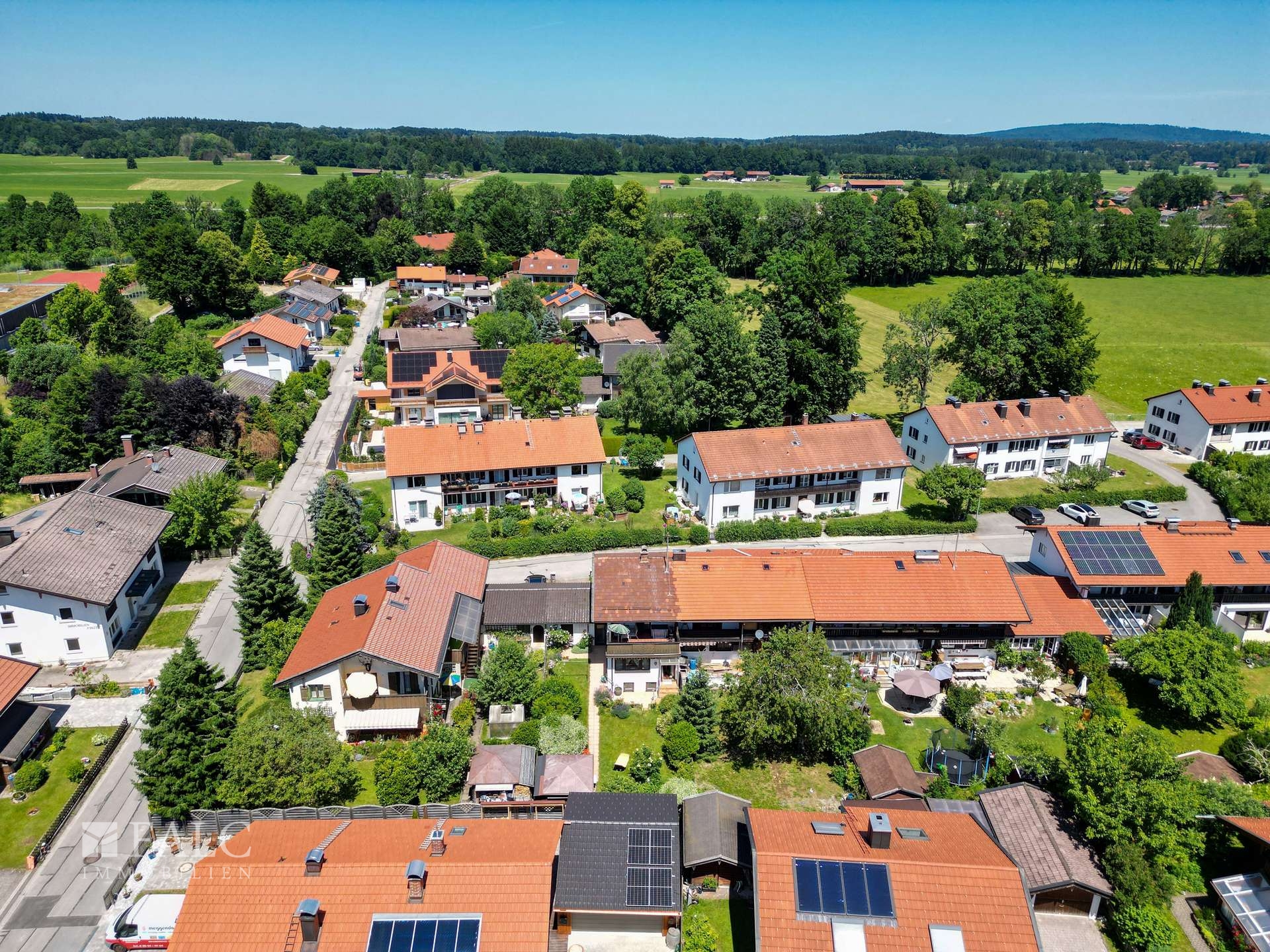 Drohne Haus Blick Nord
