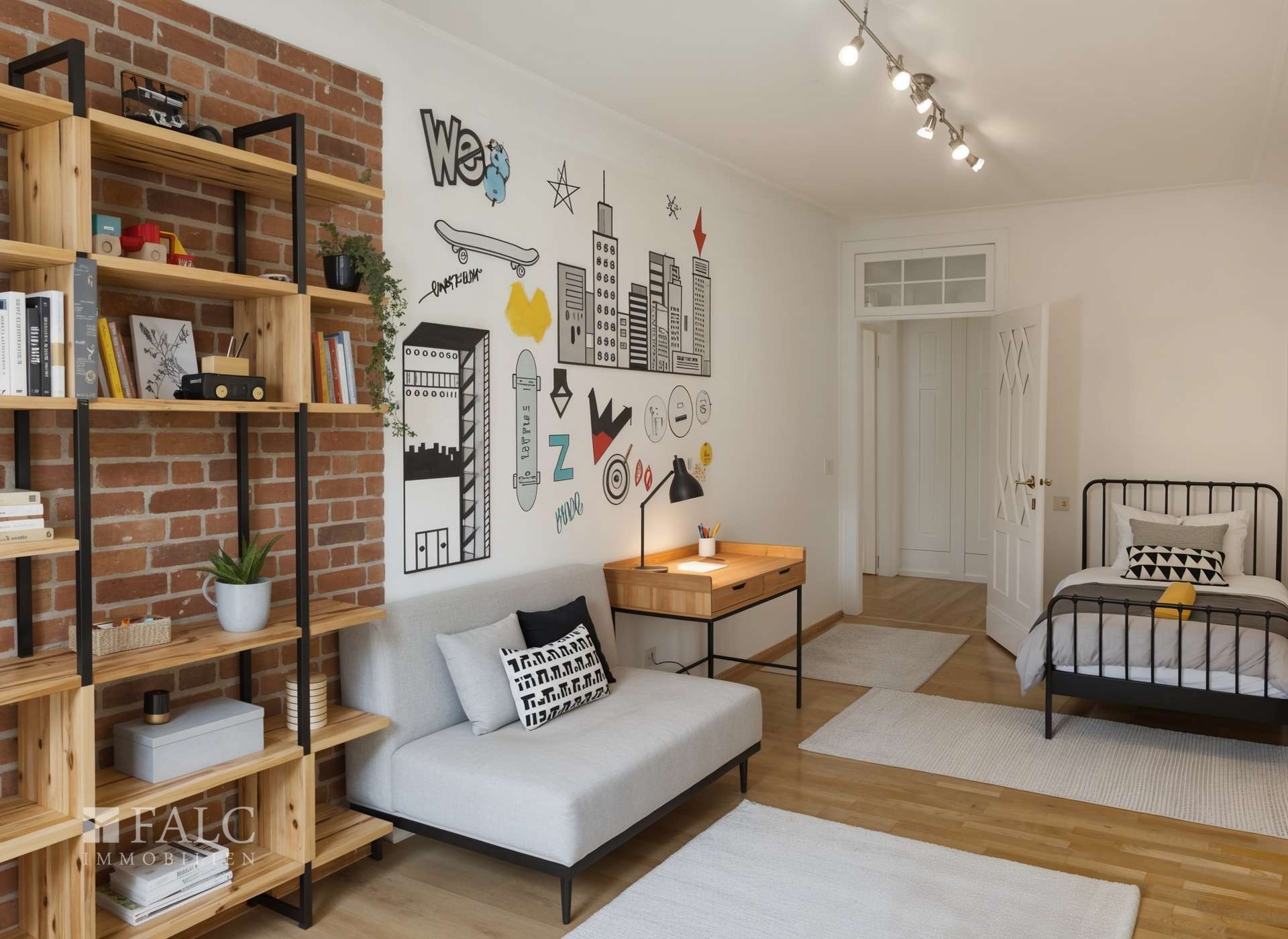 kleines Zimmer - (KI generiert)