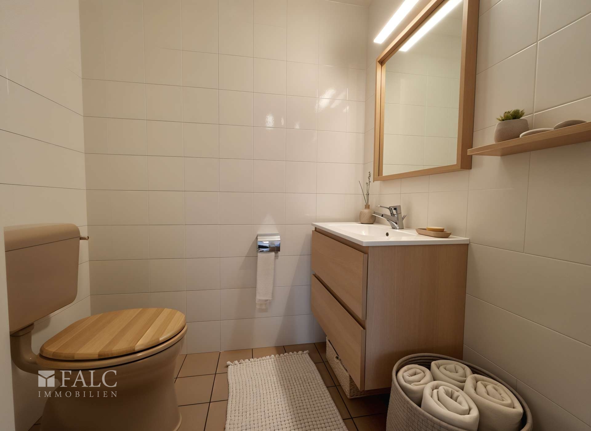 Gäste-WC digitalisiert