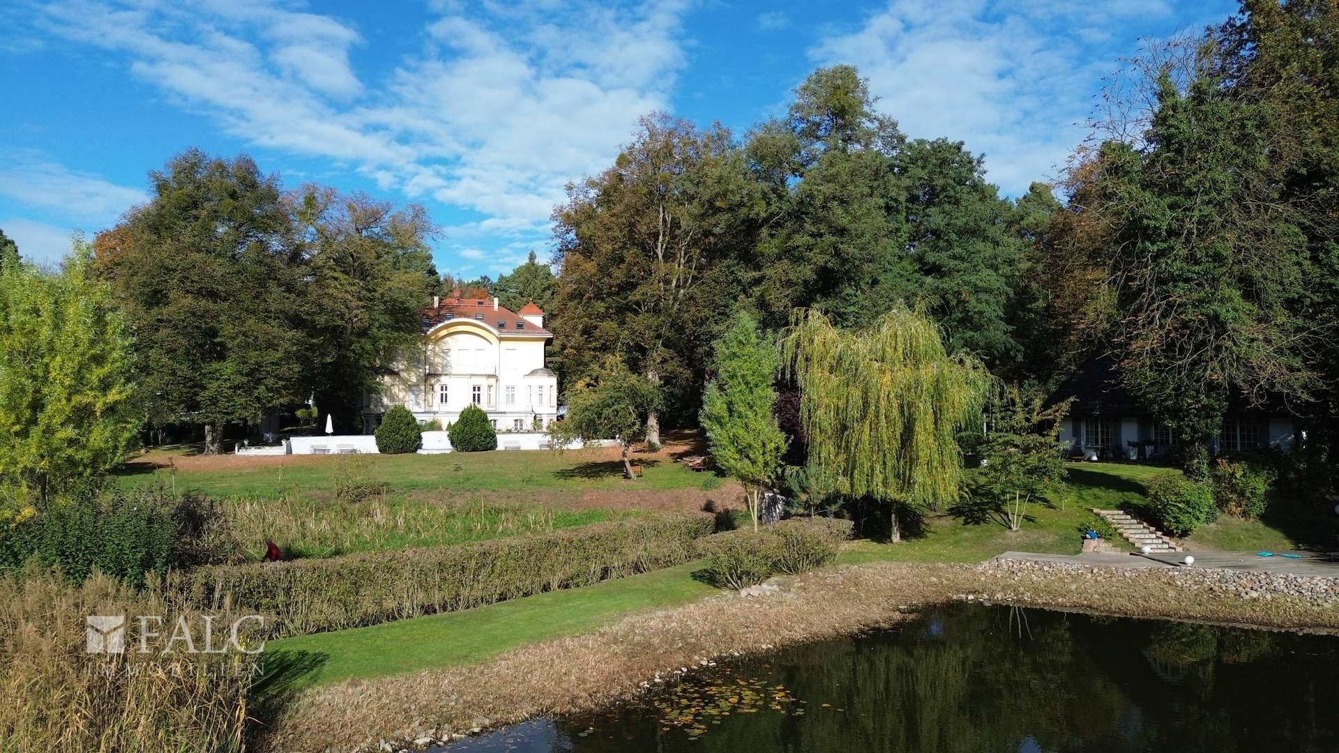 Blick auf das Wilhelmshorster Kloster