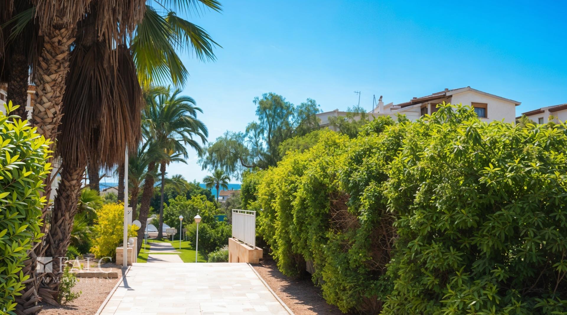 250 m Weg zum Strand