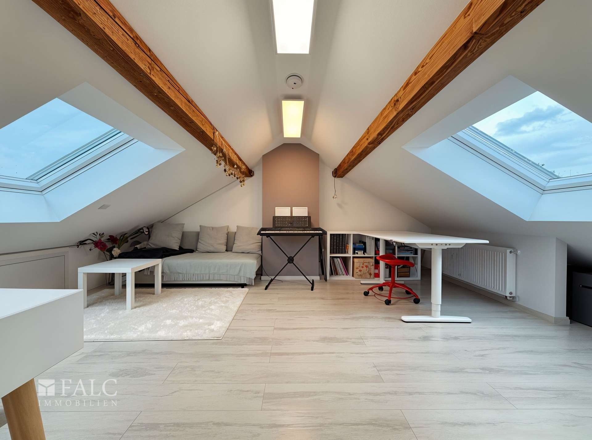 Ausgebauter Spitzboden