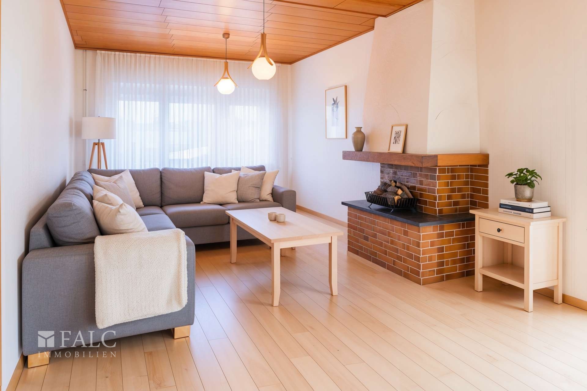 Wohnzimmer - Renovierungsbeispiel