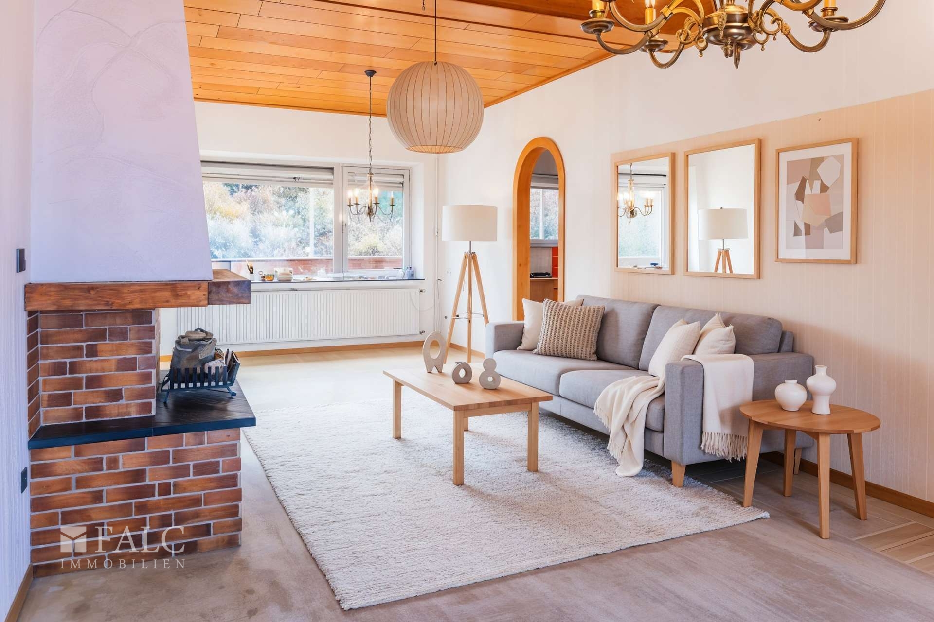 Wohnzimmer - Renovierungsbeispiel