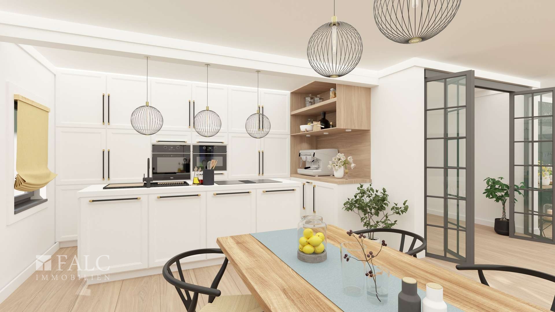 Einrichtungsbeispiel Küche