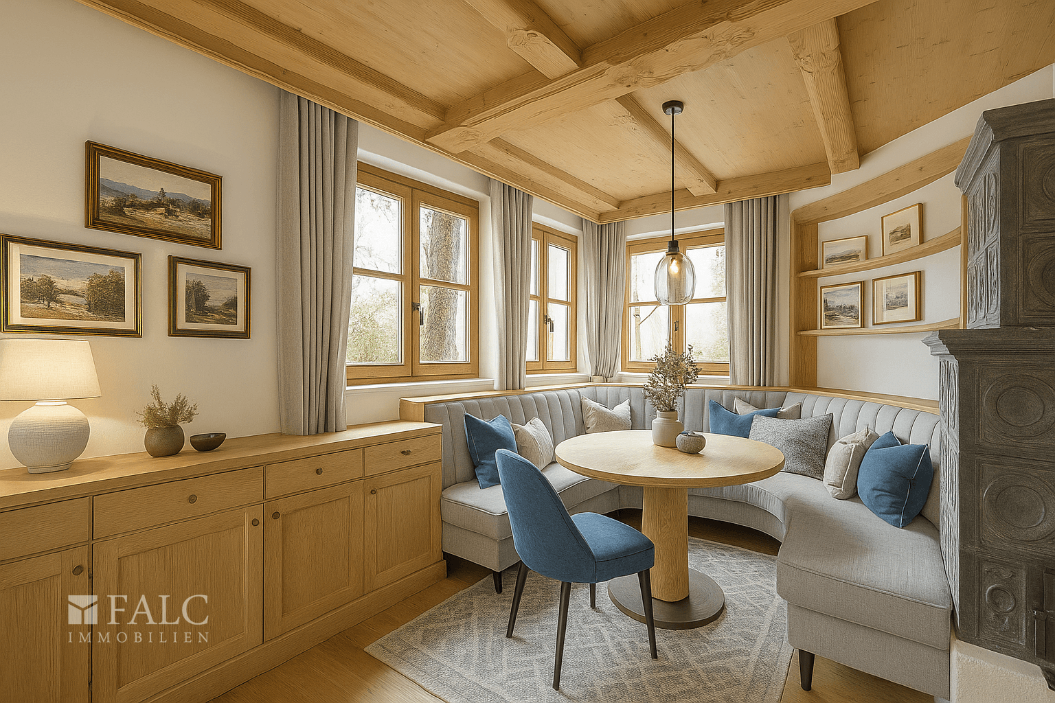 Essbereich Einrichtungsbeispiel