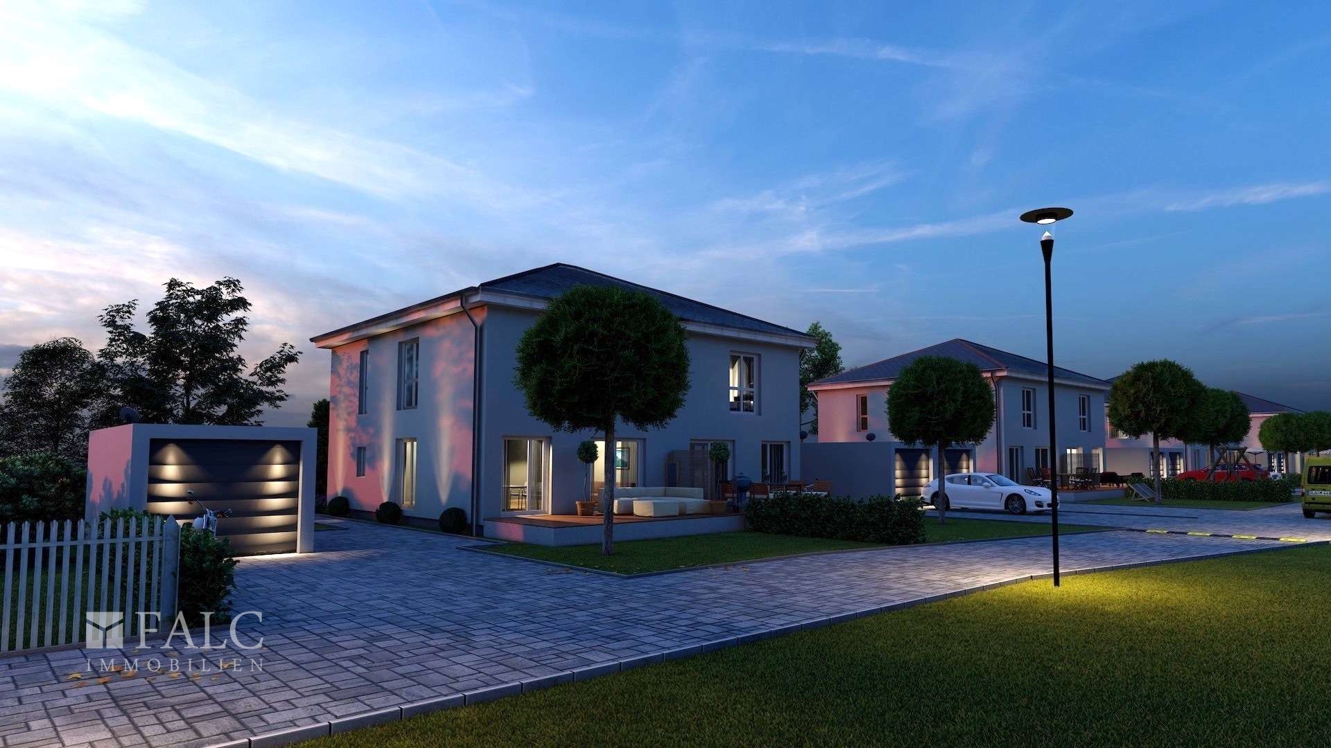 Beispielbebauung DHH