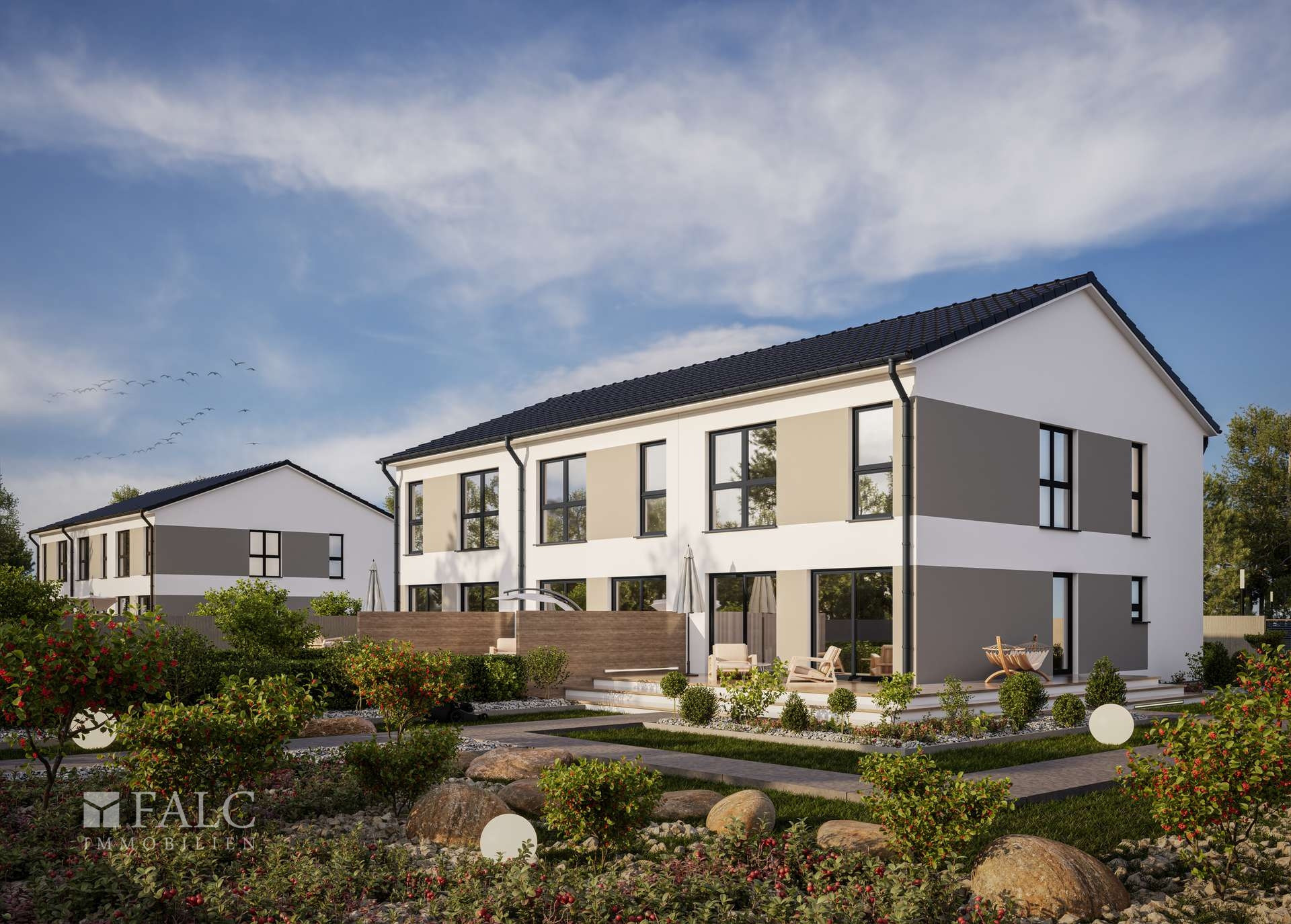 Beispiel Reihenhäuser