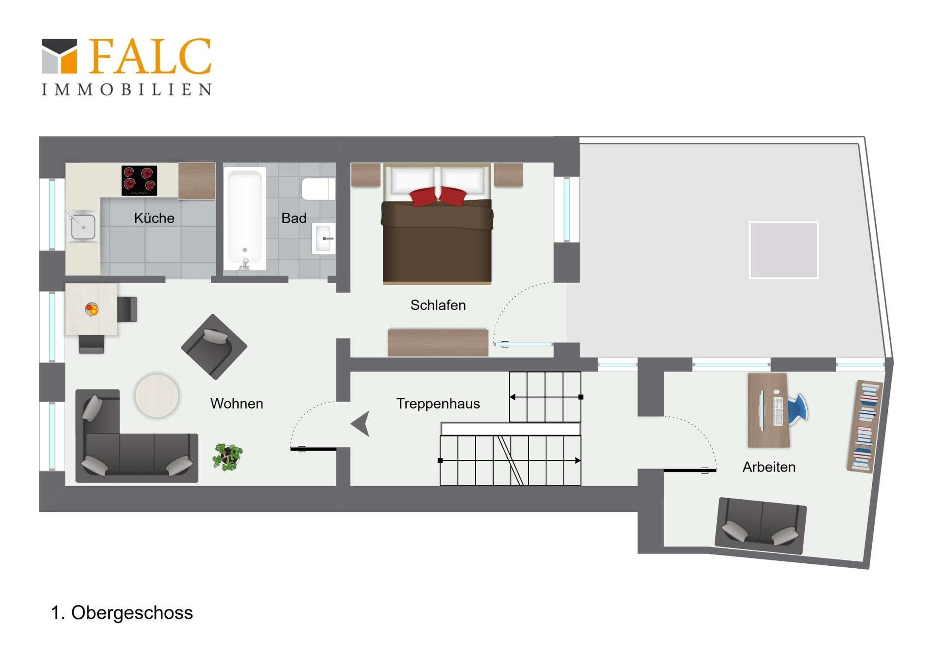 Grundriss 1. Obergeschoss