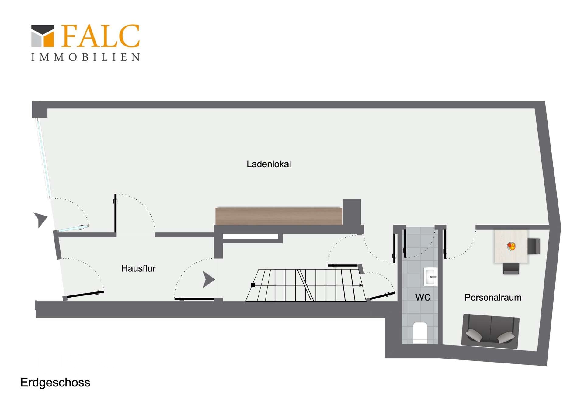 Grundriss Ladenlokal