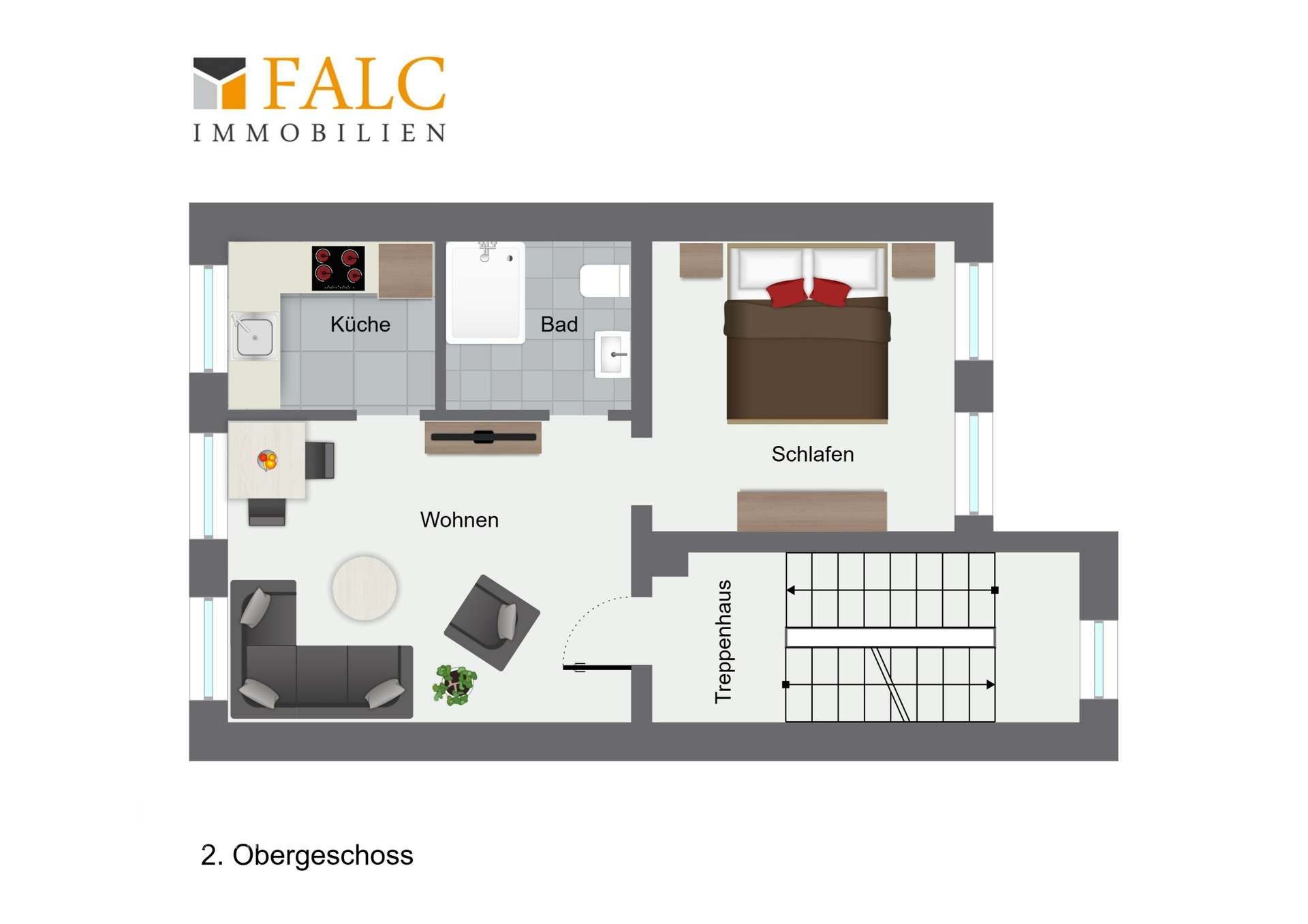 Grundriss 2. Obergeschoss