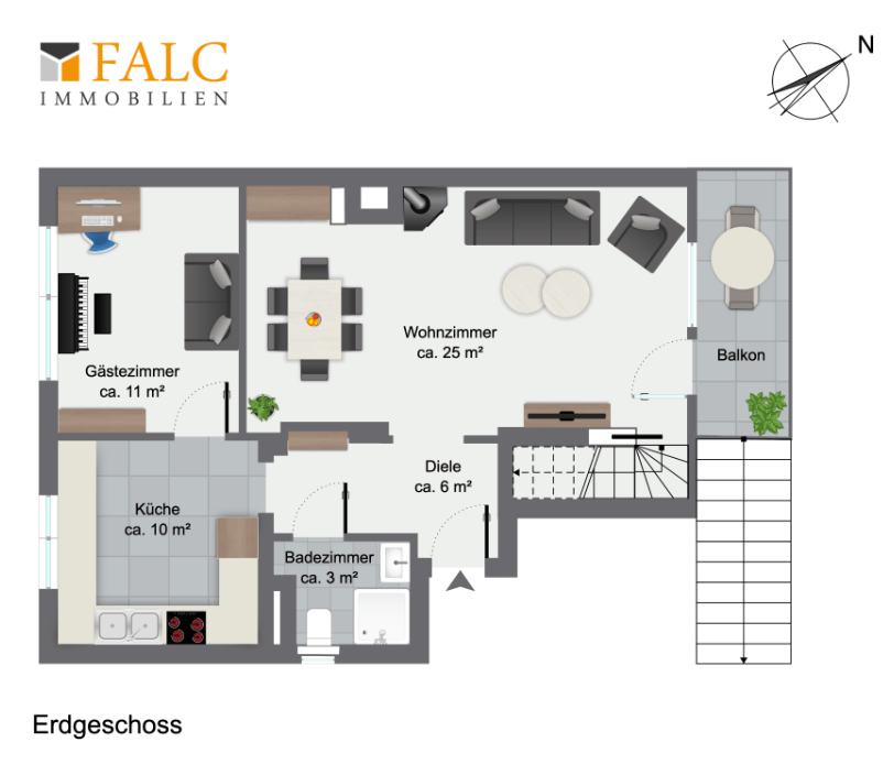 Grundriss Erdgeschoss