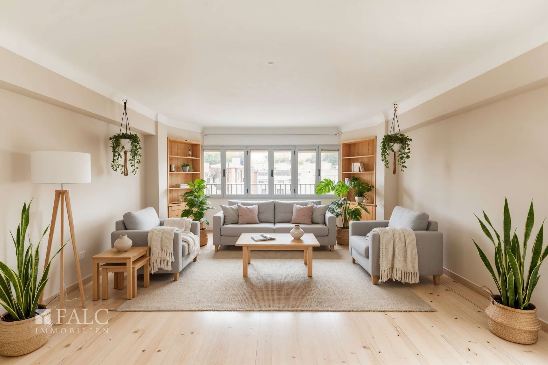 Wohnzimmer - Virtual Homestaging