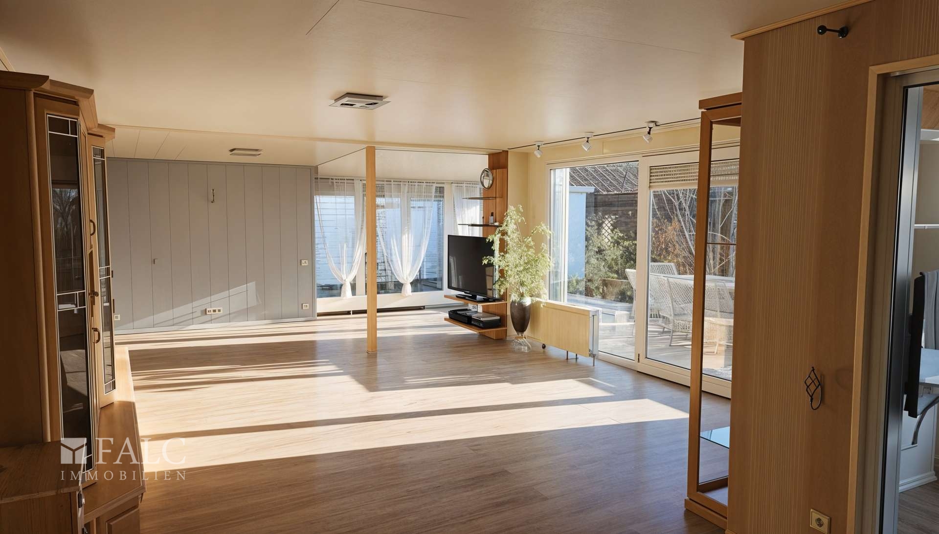 Wohnzimmer - unmöbliert