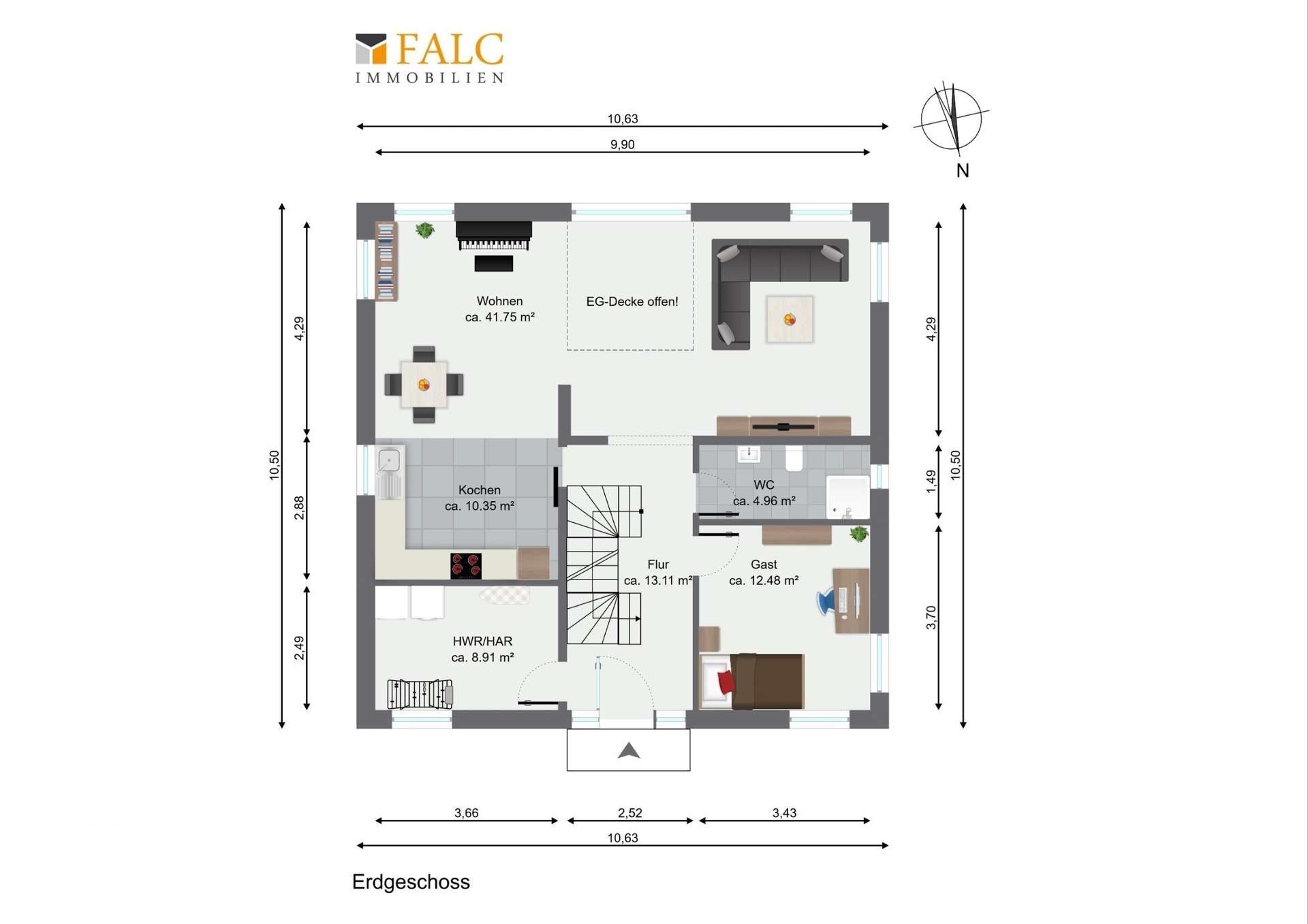 Grundriss Erdgeschoss