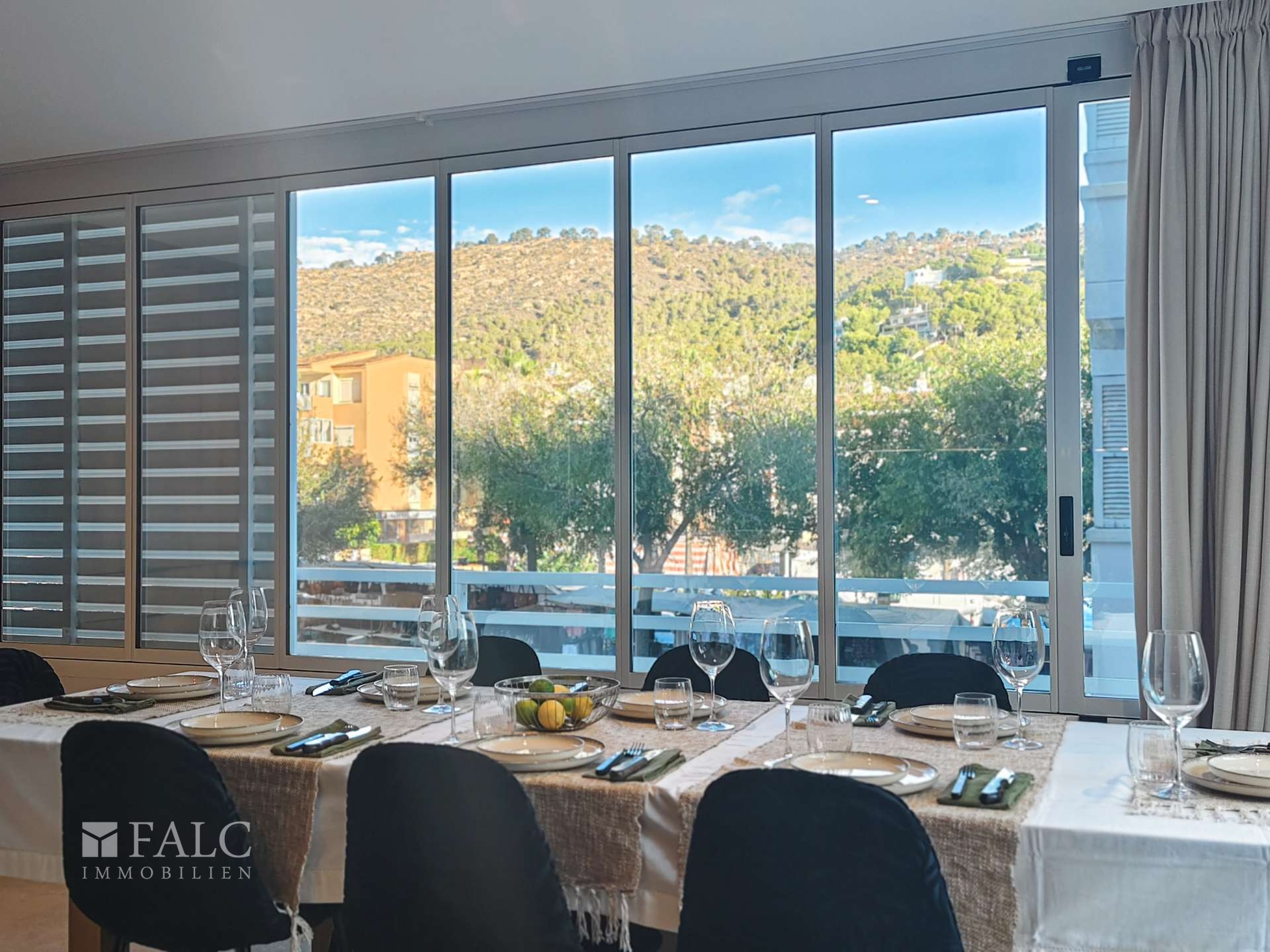 Esszimer mit Blick