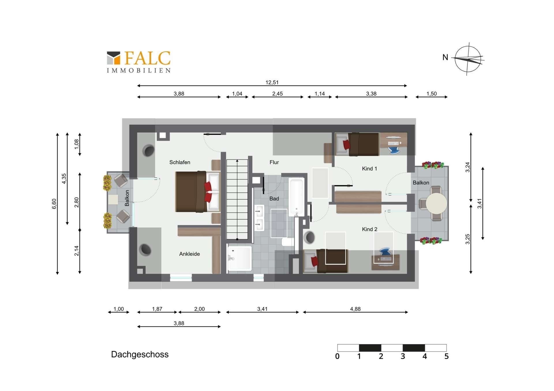 Genehmigtes Dachgeschoss
