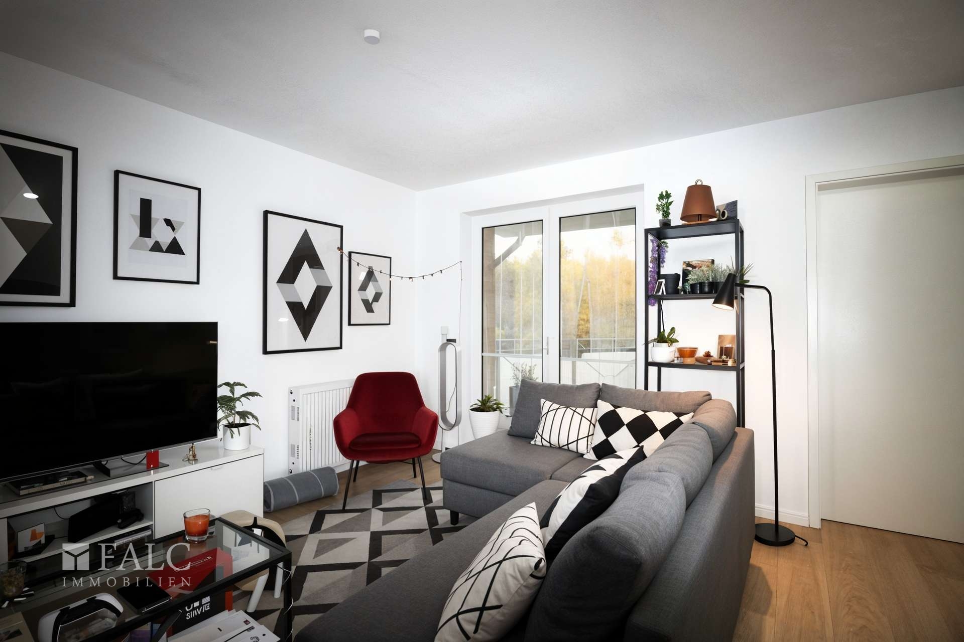 Wohn-Essbereich - (KI generiert)