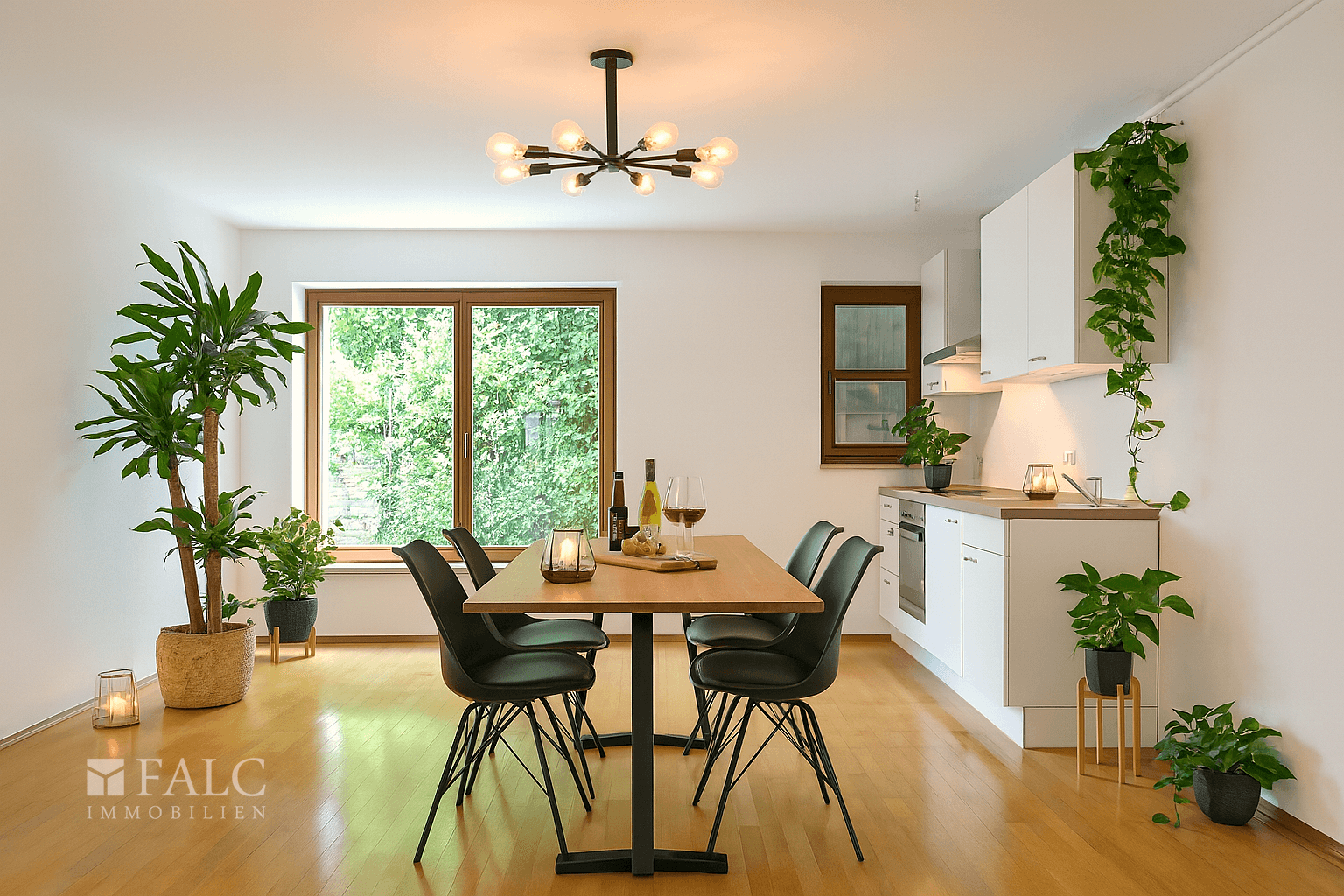 UG Raum Küche Einrichtungsbeispiel