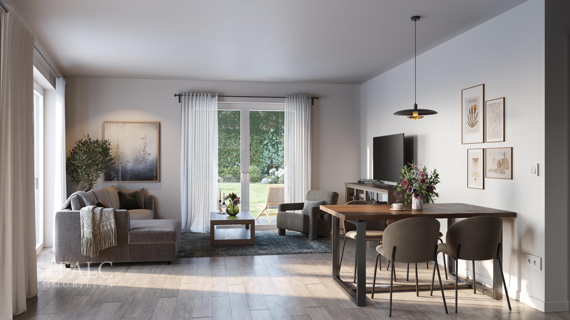 Einrichtungsbeispiel Wohnen