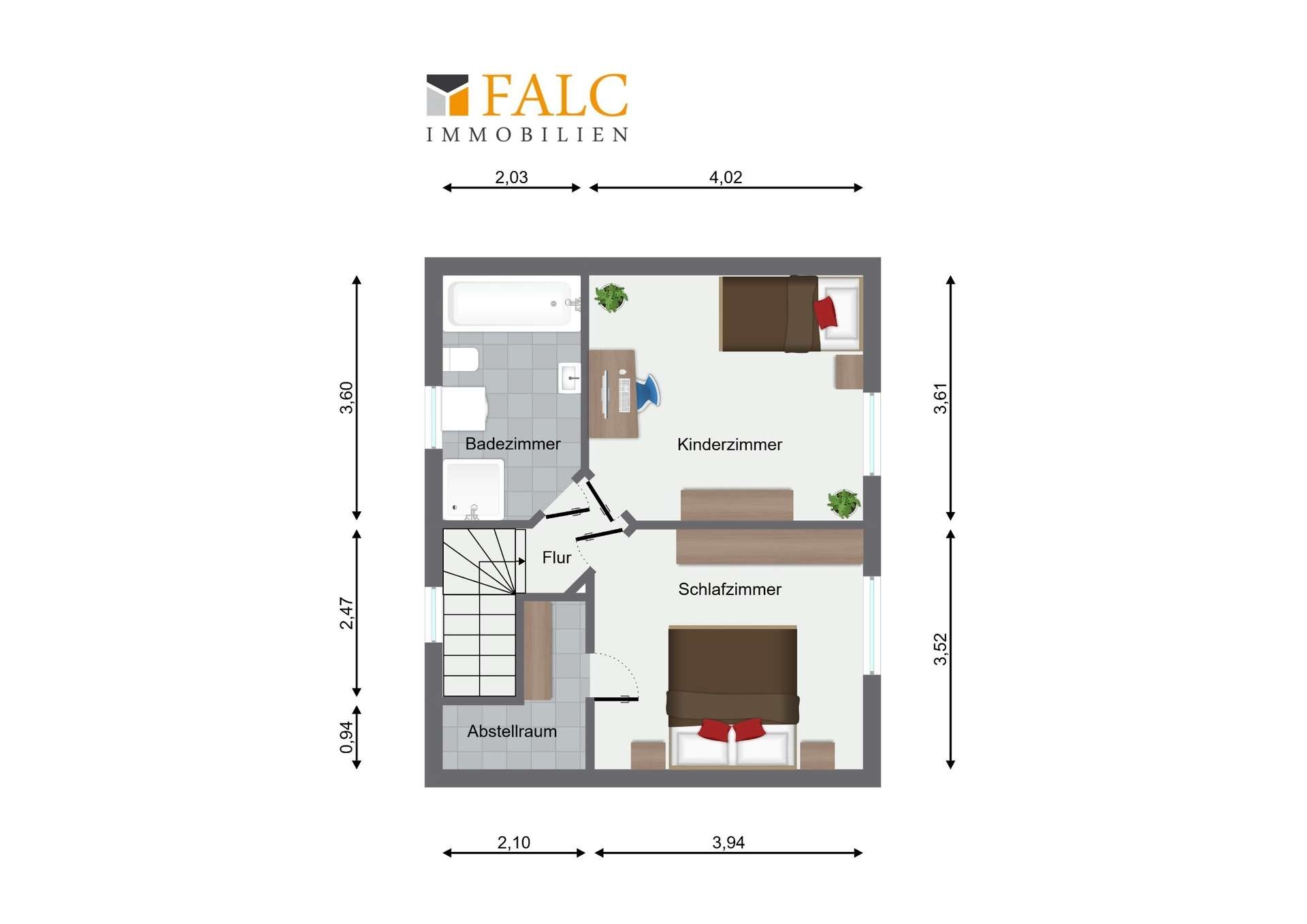 Grundriss Dachgeschoss