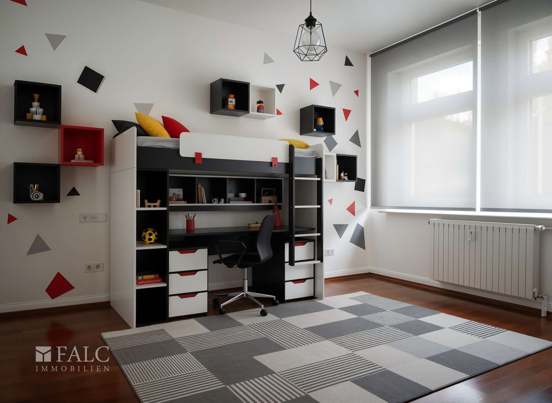 Kinderzimmer - (KI bearbeitet)