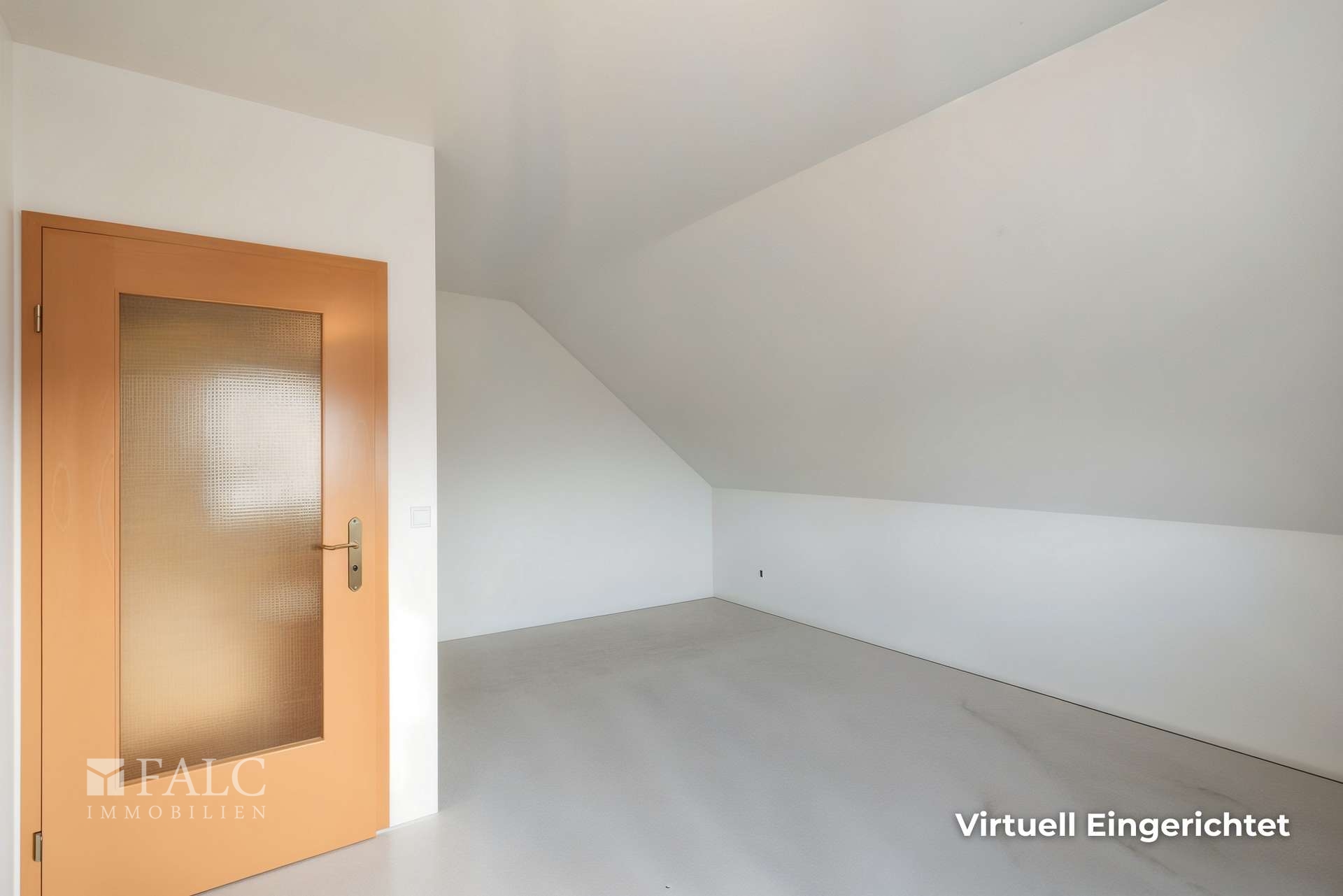 Dachgeschoss - Virtuell eingerichtet