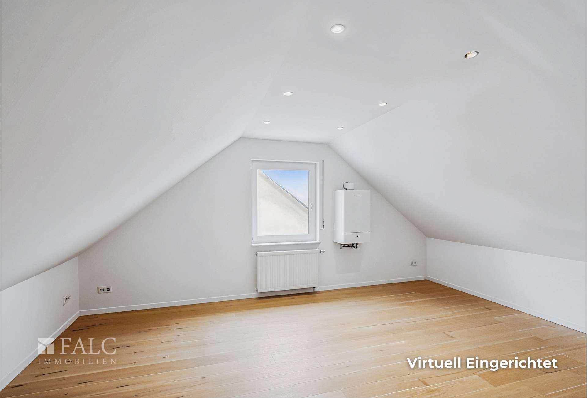 Dachgeschoss - Virtuell eingerichtet