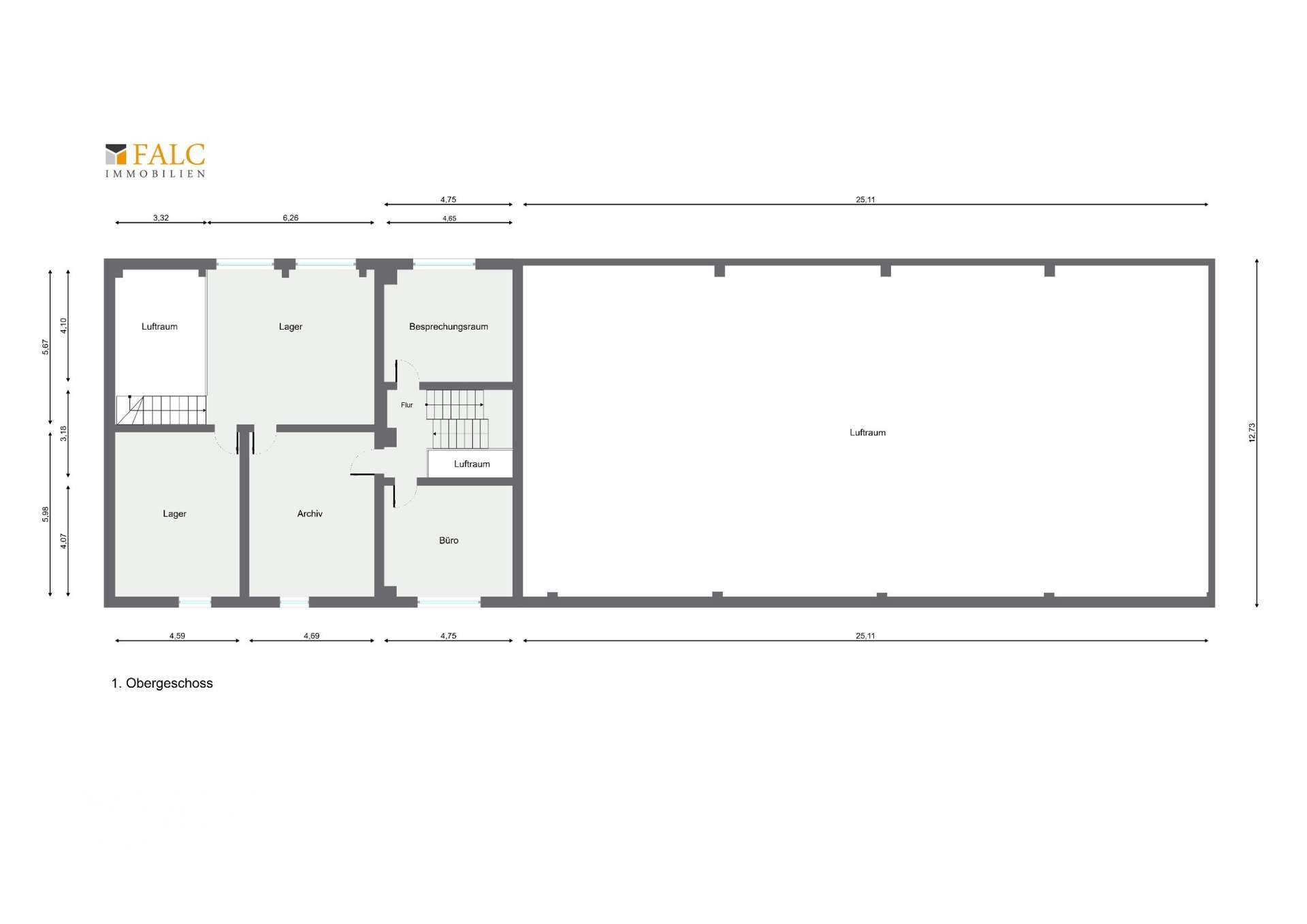 Grundriss Obergeschoss