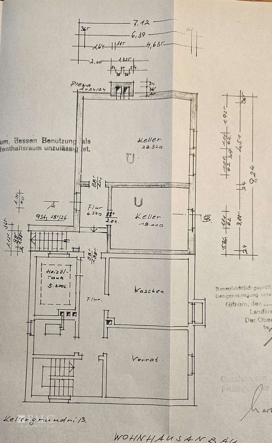 Grundriss Kellergeschoss