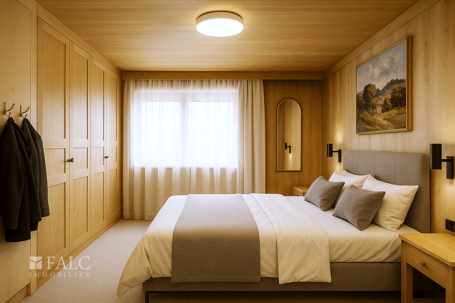 Einrichtungsbeispiel Schlafzimmer