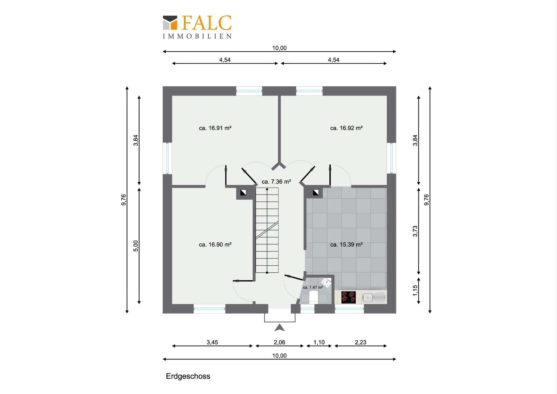 Grundriss Expo-Erdgeschoss
