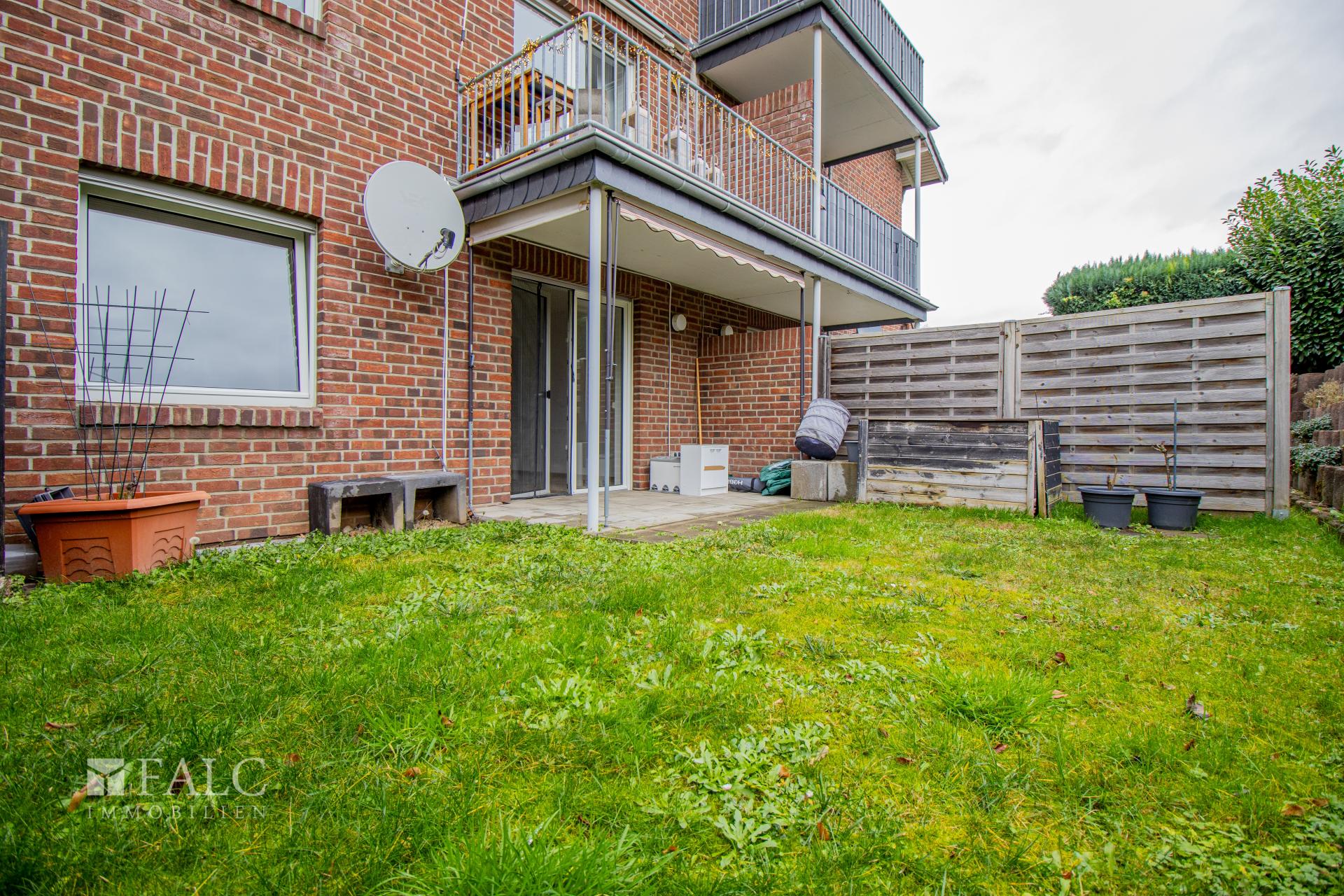 Eigener Garten im Erdgeschoss