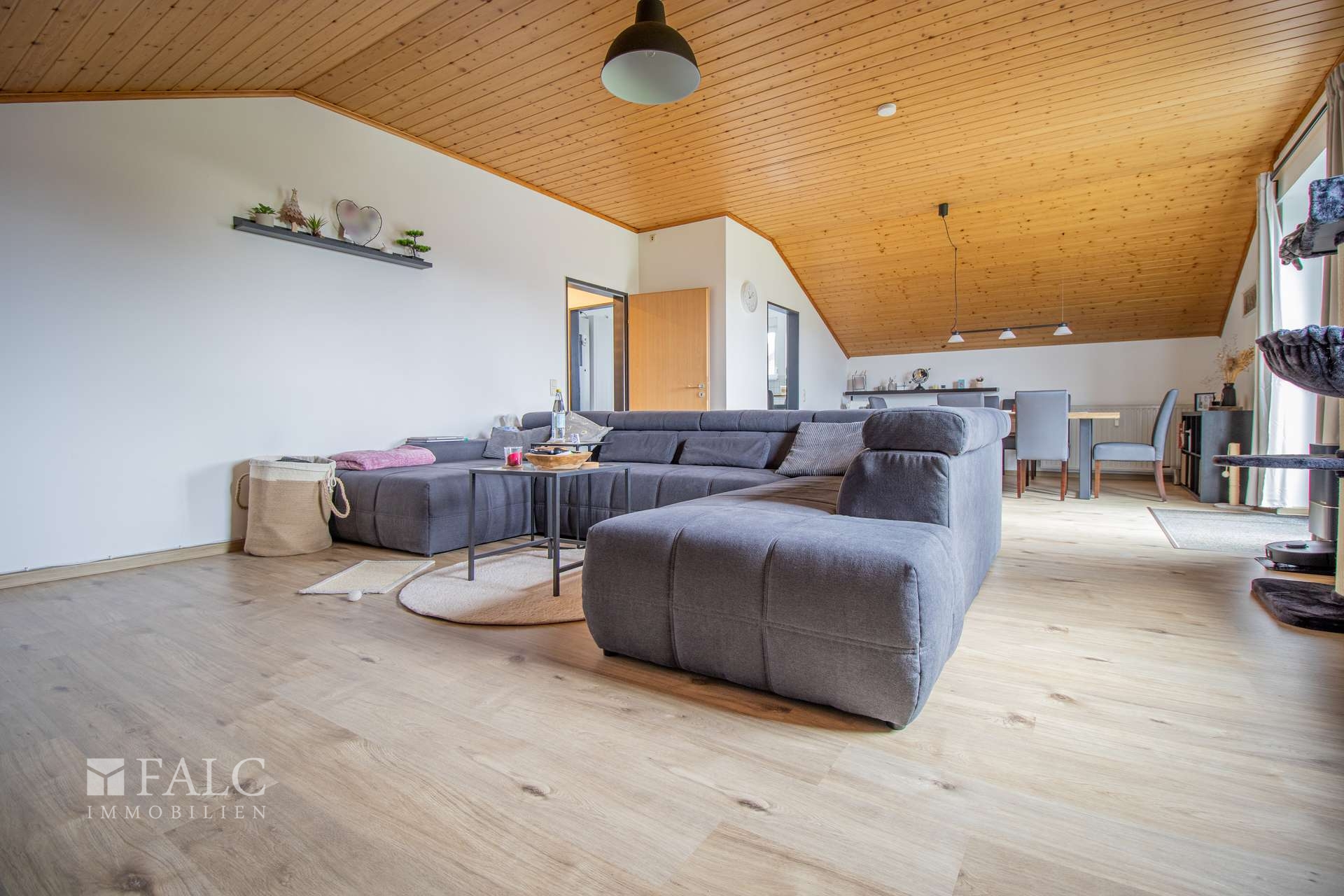 Offene, helle Räume